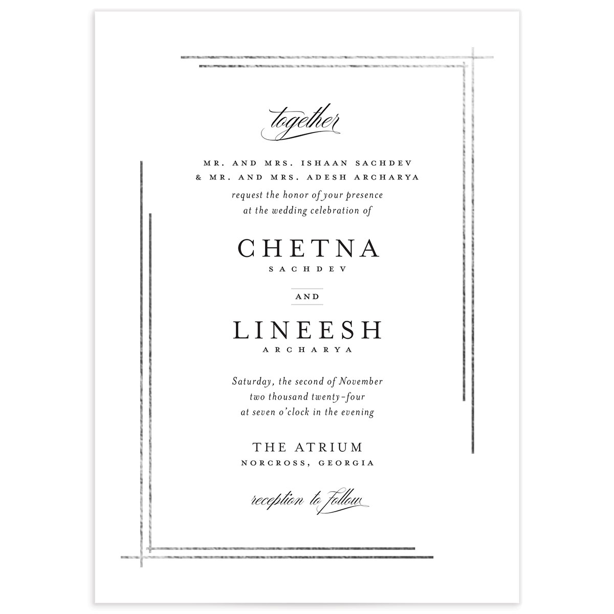 Wedding invitations elegant to rustic designs the knot