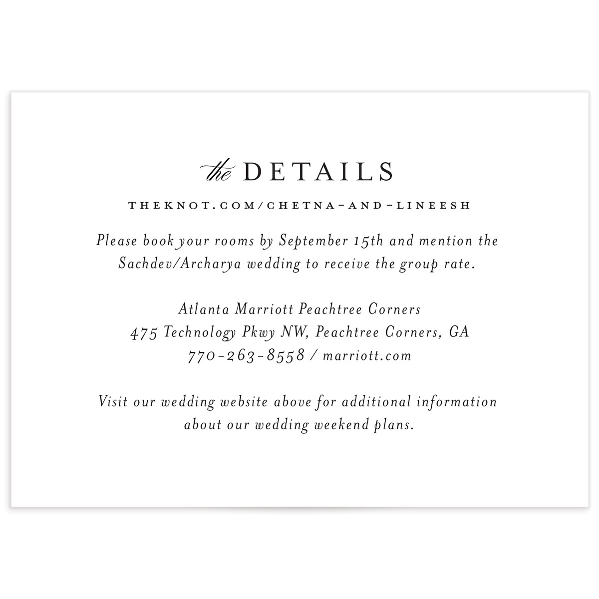 Enclosure Cards Easily Customizable Designs WeddingWire