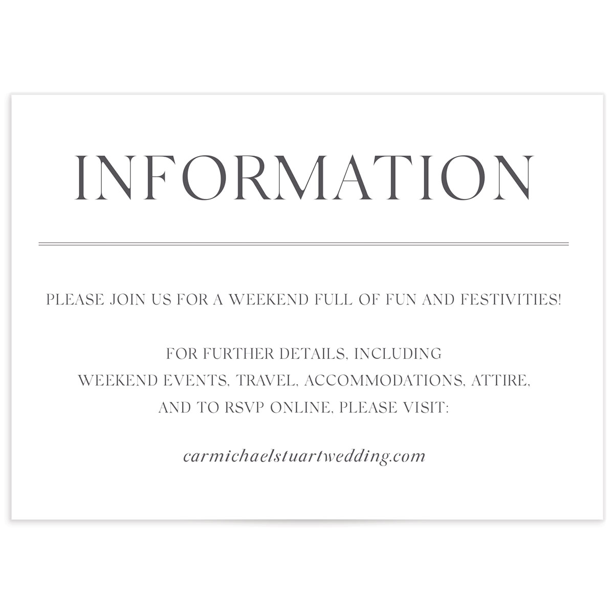 Enclosure Cards Easily Customizable Designs WeddingWire