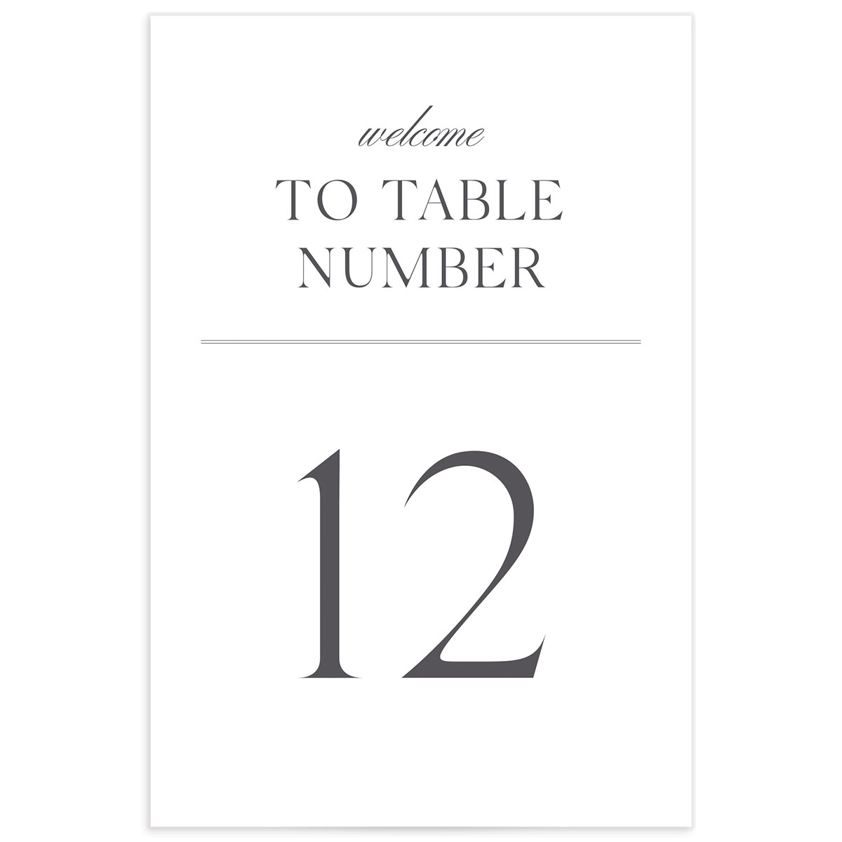 Wedding Table Numbers Easily Customizable Designs WeddingWire