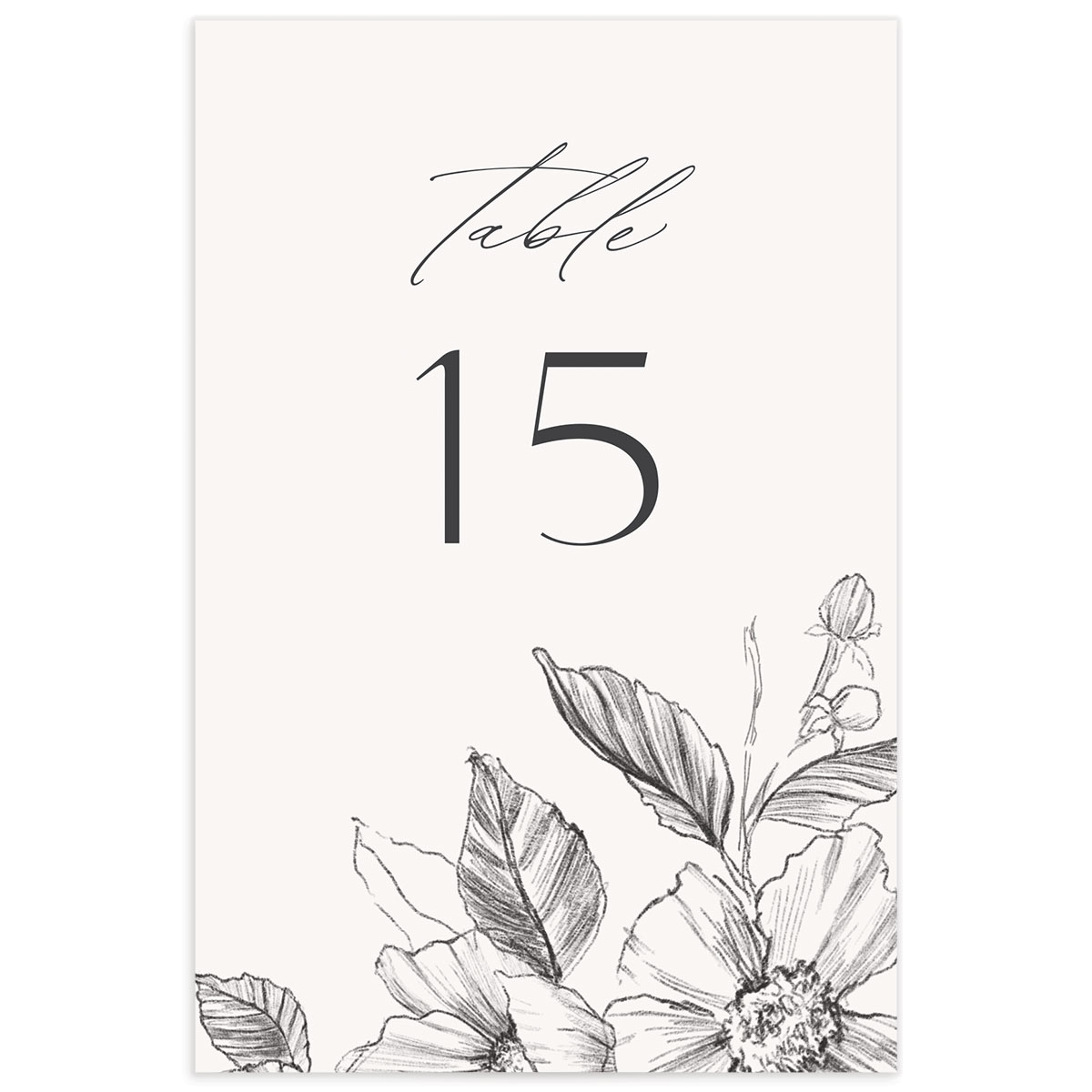 Wedding Table Numbers Easily Customizable Designs WeddingWire