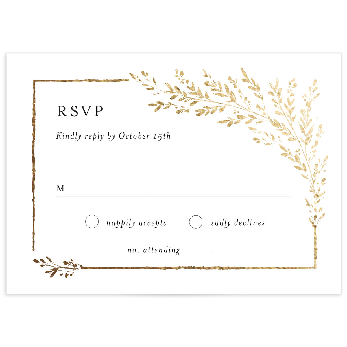 Wedding RSVP Cards | The Knot